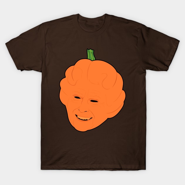 The Queen Pumpkin T-Shirt by Jakmalone